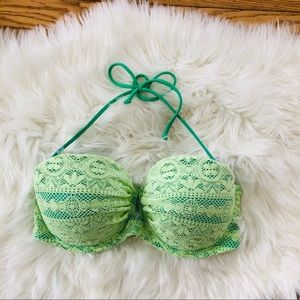 Victoria’s Secret Green Push-Up Bikini Top